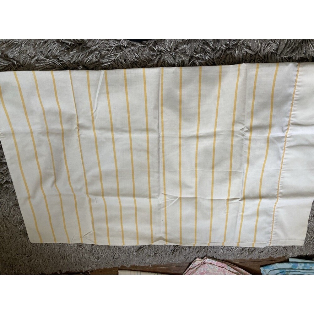 Yellow Striped Vintage Royal Cannon Family Pillowcases Pillow Cases Stripes